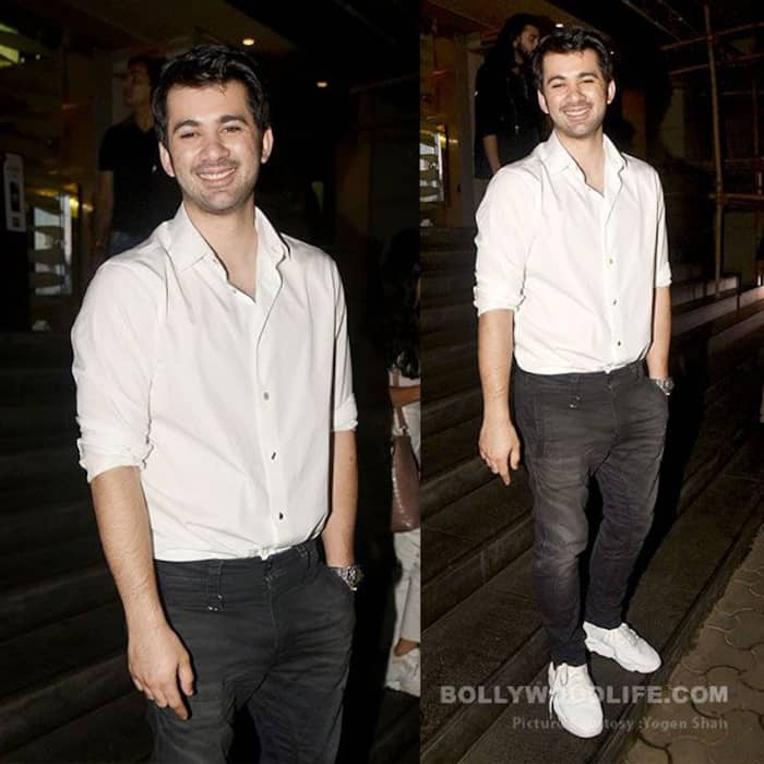 परिवार को सामने देखकर शरमा गए करण देओल