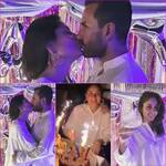 Birthday girl Kareena Kapoor Khan gets a kiss from Saif Ali Khan at midnight; Diljit Dosanjh directs the video