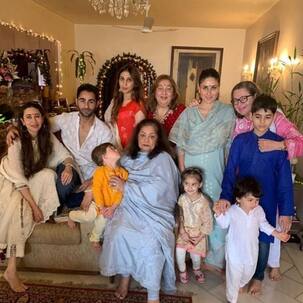 Kapoor's Ganesh Utsav: Taimur, Yash And Roohi's traditional outfits are stealing all the thunder