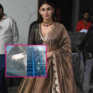 'Made In China' का ट्रेलर लांच करने जा रही Mouni Roy पर 11वीं मजिल से गिरा पत्थर, देखें VIDEO