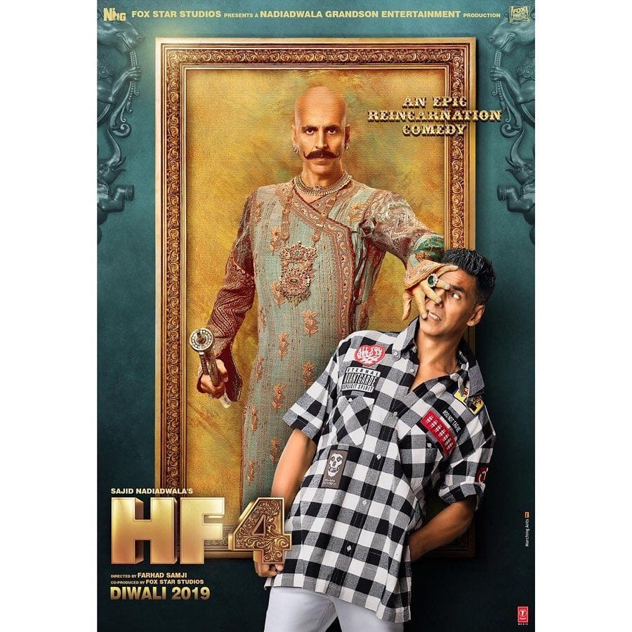 Housefull FIRST Posters Akshay Kumar Introduces Ke Bala And Ke Harry And It