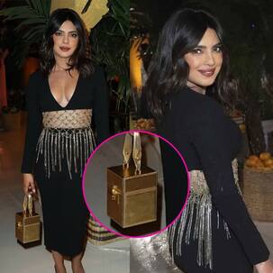 Guess The Price: Priyanka Chopra's golden alibi box bag is the bagwati of our lives!