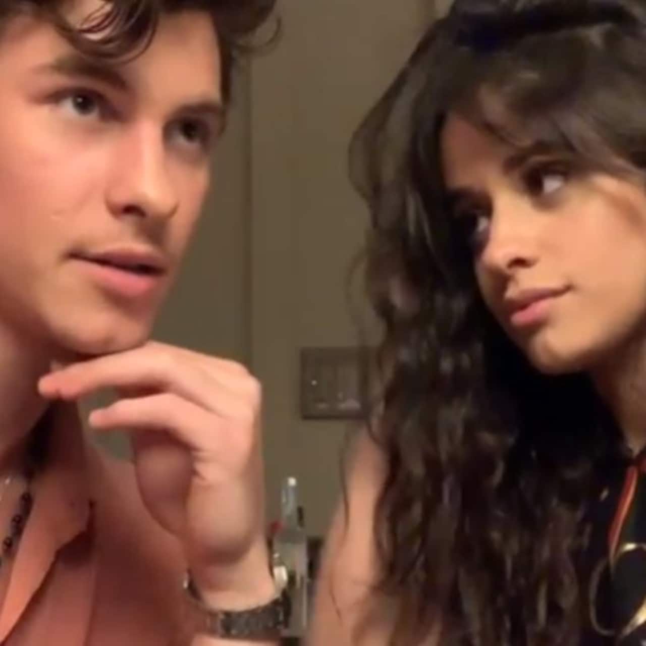 Shawn Mendes and Camila Cabello show fans how they 'KISS' through an Instagram video!