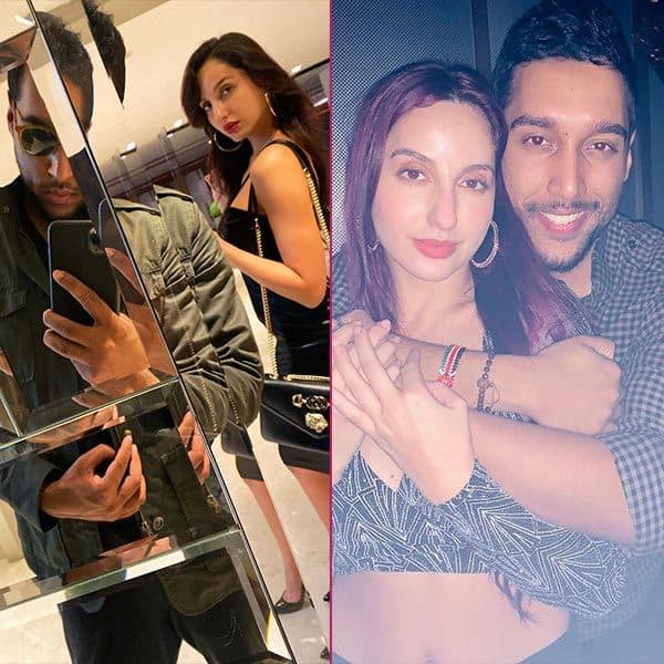 Nora Fatehi seen with Mystery Man