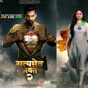 Satyameva Jayate 2 Posters: John Abraham ने सीना चीर के दिखाई अपनी देशभक्ति तो भारत माता के अवतार में नजर आईं दिव्या कुमार खोसला