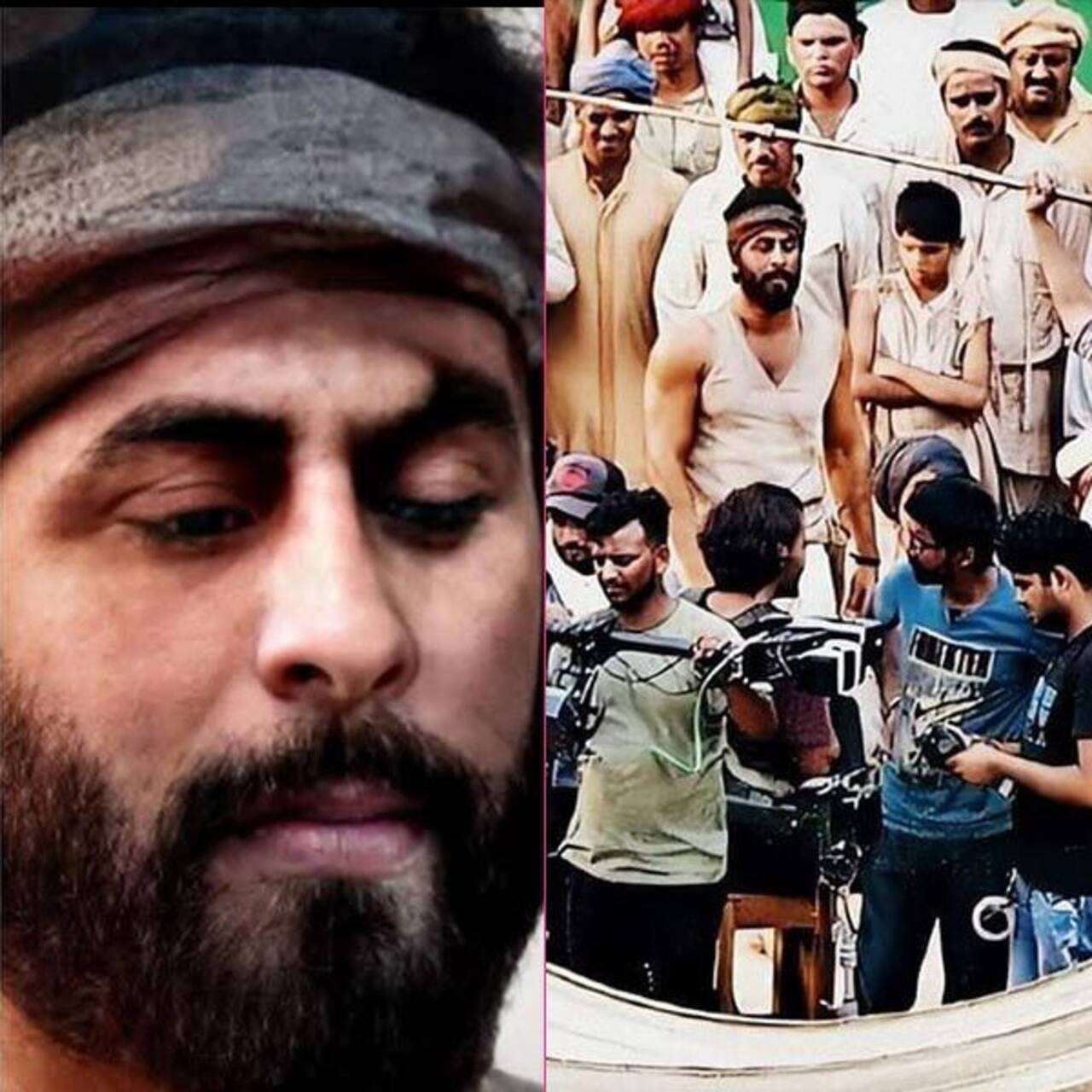 Ranbir Kapoor Latest Leaked Look From Shamshera Shooting Set Goes viral