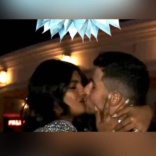 Priyanka Chopra was seen kissing Nick Jonas