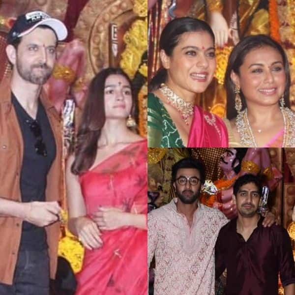 Durga Puja 2019 Alia Bhatt Ranbir Kapoor Join Kajol Rani