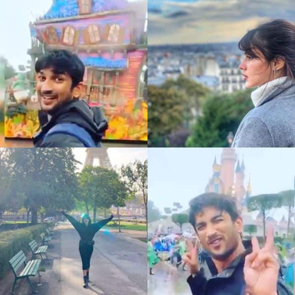 Sushant Singh Rajput and his rumoured gf Rhea Chakraborty are painting Paris red with their romance - view pics