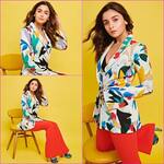 Lady Boss बनी Alia Bhatt, मल्टीकलर ब्लैजर और रेड पैंट में कुछ इस अंदाज में आई नजर, देखें वायरल तस्वीरें