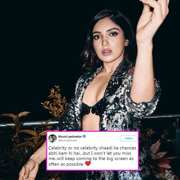 Bhumi Pednekar receives a marriage proposal from a fan and her response is winning hearts — read tweets