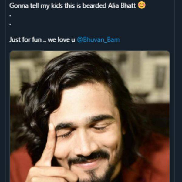 Alia Bhatt has a 'bearded' doppelganger in Youtuber Bhuvan Bam; Twitter