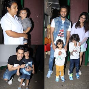 Aaradhya Bachchan, Misha - Zain Kapoor, Ahil party hard at Riteish Deshmukh's son Riaan's birthday bash