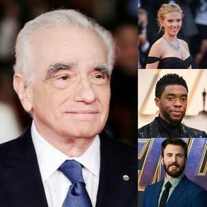 Scarlett Johansson, Chris Evans and Chadwick Boseman address Martin Scorsese's 'theme park experience' comments on the MCU