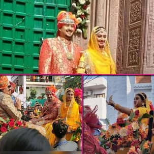 मायका छोड़, ससुराल चली Yeh Rishta Kya Kehlata Hai फेम Mohena Kumari, रिसेप्शन के बाद धूमधाम से हुई रीवा की राजकुमारी की विदाई