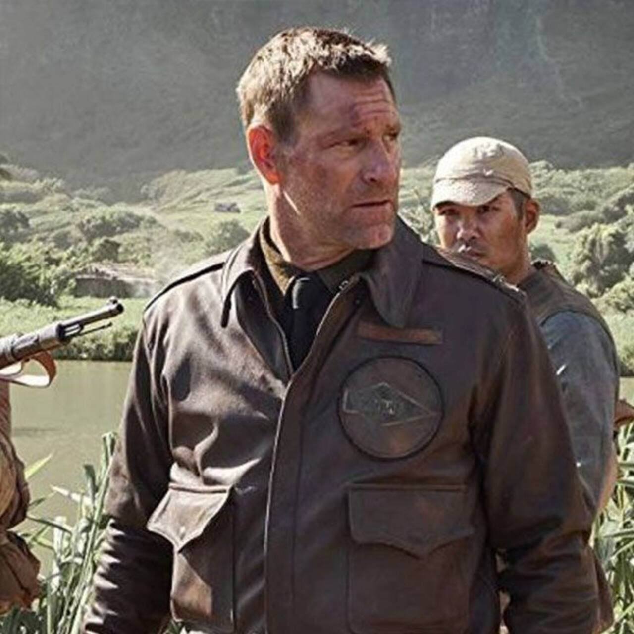 Midway Aaron Eckhart, Luke Evans, and Ed Skrein open up on their