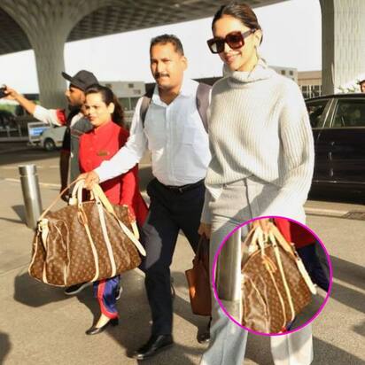 Deepika Padukone 's Louis Vuitton's bag price shocked everyone