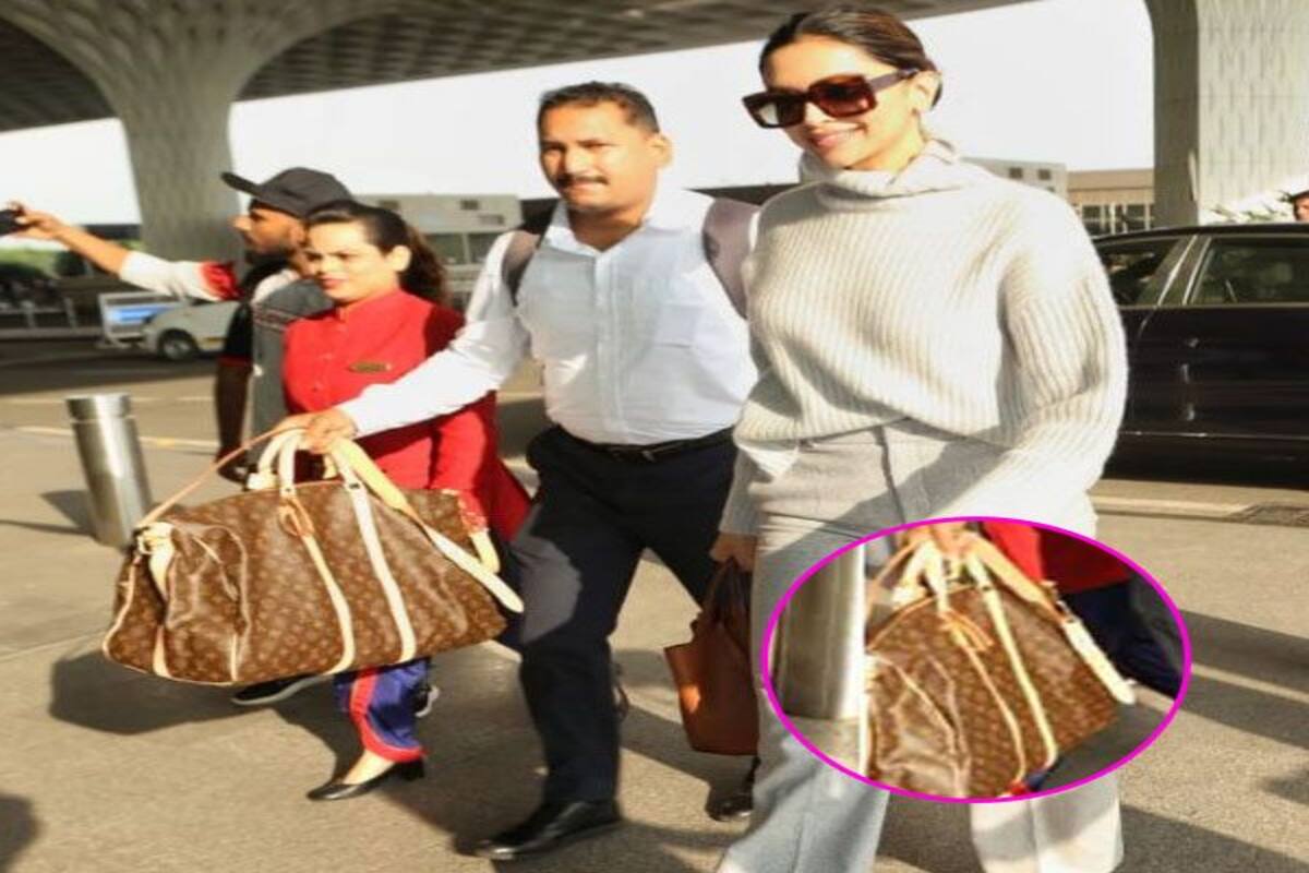 It S Expensive Deepika Padukone S Fashionable Louis Vuitton Travel Bag Comes With A Price Tag Of Rs 1 2 Lakh I won't say she is ugly. it s expensive deepika padukone s