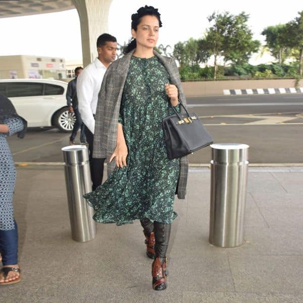 It's Expensive: Kangana Ranaut's black Hermes Baby Birkin bag