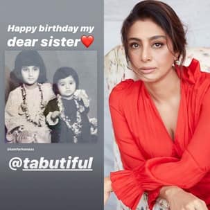 Tabu turns 48: Farha Naaz and she are cuteness personified in this throwback pic