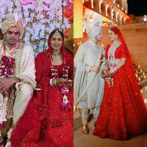 Nach Baliye 9 contestant Babita Phogat marries beau Vivek Suhag; takes a cue from Priyanka Chopra's bridal look