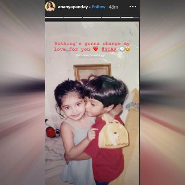 Ananya Panday wishes star bro Ahaan with a cute message on his birthday