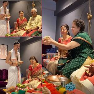 प्री वेडिंग रस्मों में दुल्हन की तरह शरमाती नजर आईं Bigg Boss 12 स्टार Neha Pendse, जल्द ही लेंगी सात फेरे