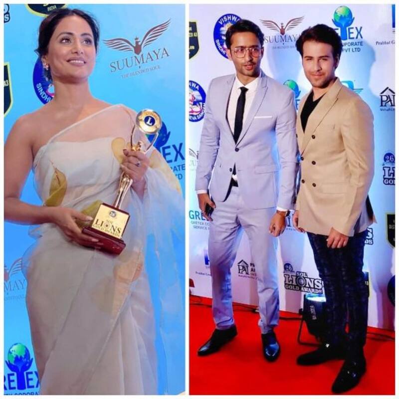 Lions Gold Awards 2020 Winner's List, Hina Khan, Shaheer Sheikh, Vicky