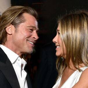 Jennifer Aniston and Brad Pitt address the dating rumours and it's not what you think