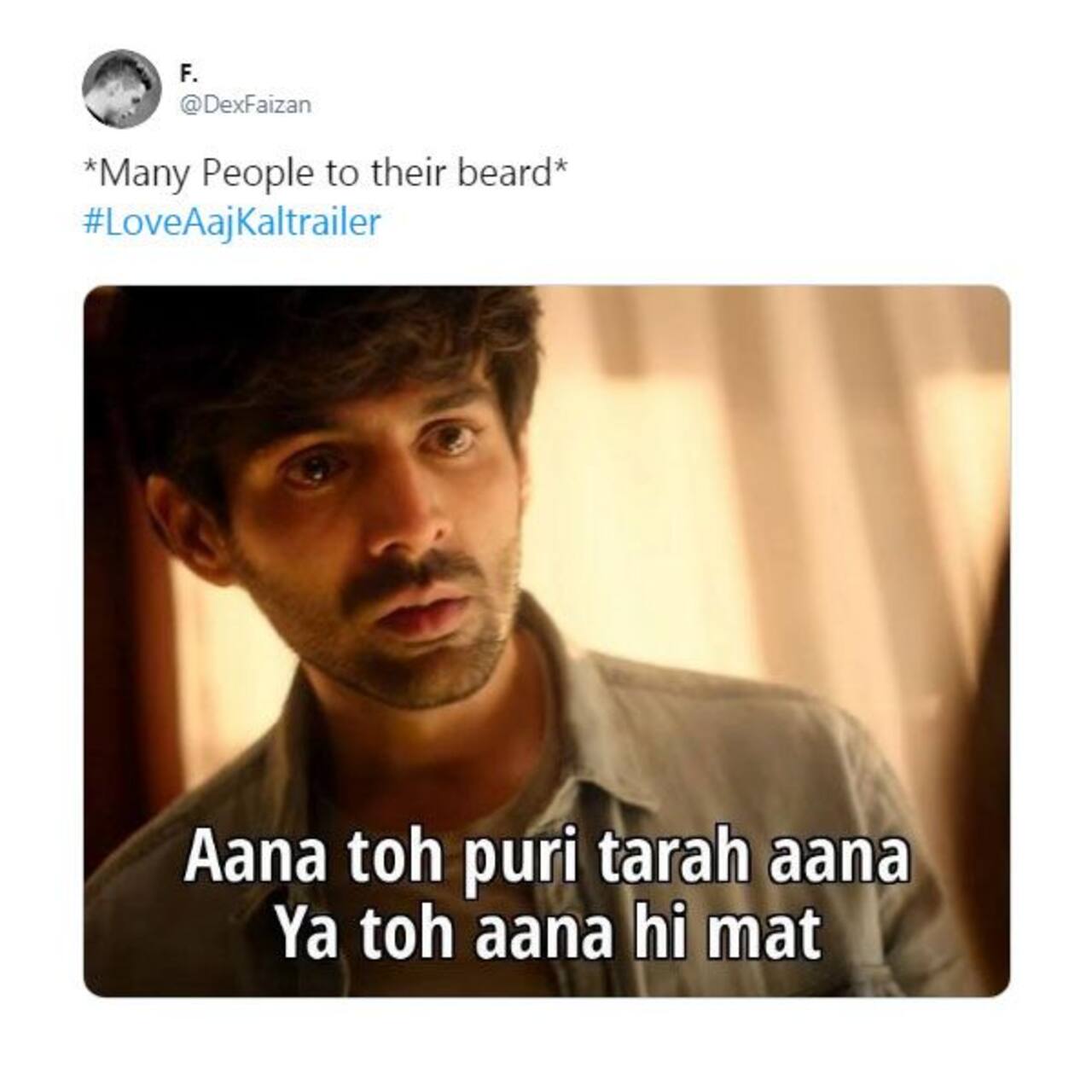 Monday Memes: Sara Ali Khan and Kartik Aaryan’s Love Aaj Kal trailer ...