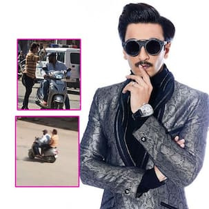 'Jayeshbhai Jordaar' की शूटिंग के लिए गुजरात पहुंचे Ranveer Singh, देखें लीक तस्वीरें