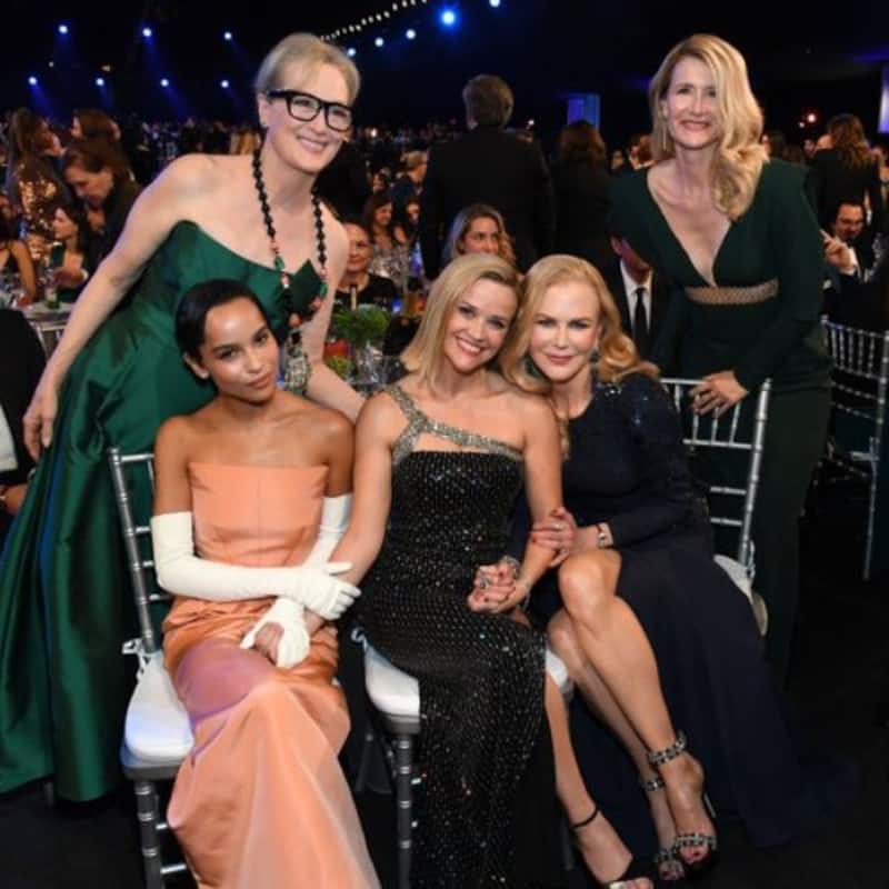 SAG Awards 2020: Apart from Brad and Jen, the cast of Big Little Lies had a ‘family’ reunion too