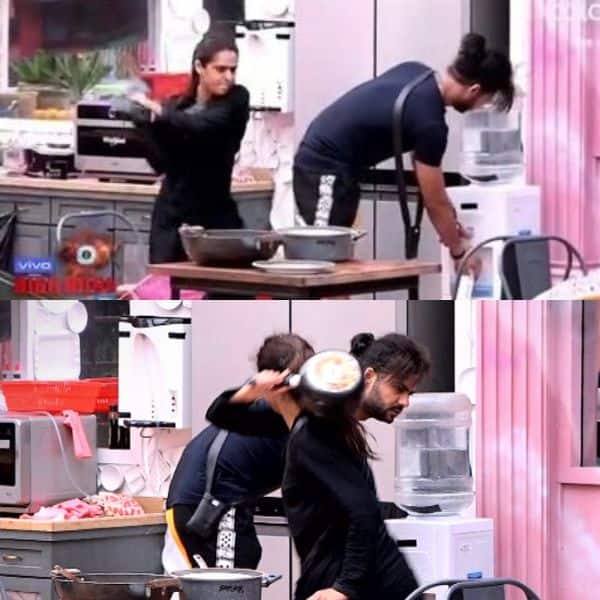 Video of the week: Madhurima Tuli hitting Vishal Aditya Singh with a frying pan was the most disgusting moment on Bigg Boss 13 this week