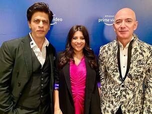 Shah Rukh Khan teaches his iconic Don dialogue to Jeff Bezos and wins our hearts instantly – watch video