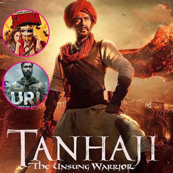 Tanhaji - The Unsung Warrior New Poster celebrates Ajay Devgn's 100 films  journey Hindi Movie, Music Reviews and News