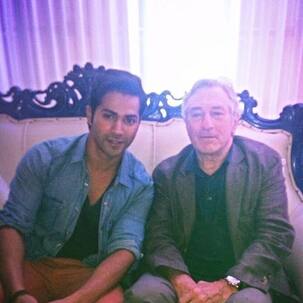 Throwback Thursday: When heartthrob Varun Dhawan met the legendary actor Robert De Niro