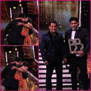Sidharth Shukla ने उठाई 'Bigg Boss 13' की ट्रॉफी, Shehnaaz Gill ने लगाया गले और किया Kiss, देखें ट्रेंडिंग तस्वीरें