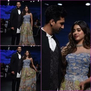 Lakmé Fashion Week 2020: जाह्नवी कपूर संग रैम्प वॉक करने उतरे विक्की कौशल, देखें PHOTOS
