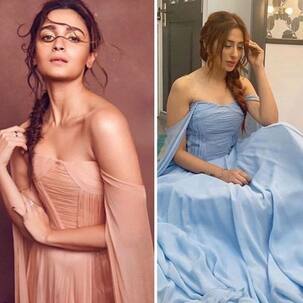 Bigg Boss 13's Mahira Sharma gets TROLLED for wearing a rip-off of a gown earlier donned by Alia Bhatt