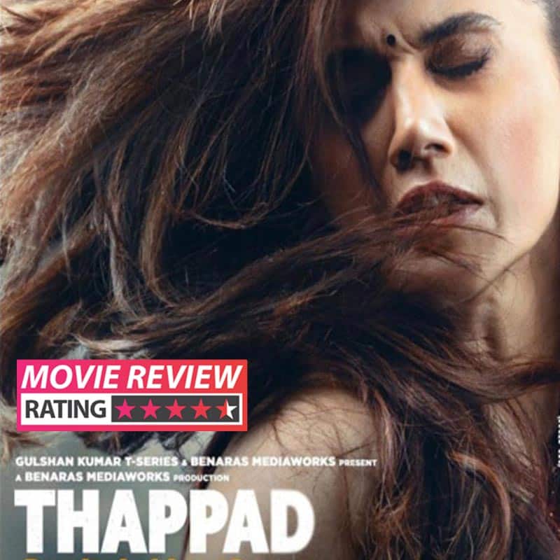 Thappad movie review: Taapsee Pannu rebels against a slap that will sting society at large