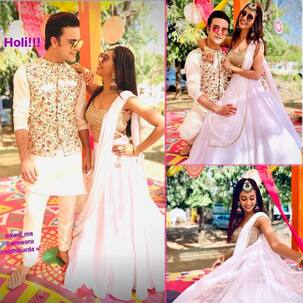 Kumkum Bhagya: होली खेलने के बहाने एक दूसरे के करीब आए प्राची और रणबीर, टशन के साथ दिए पोज