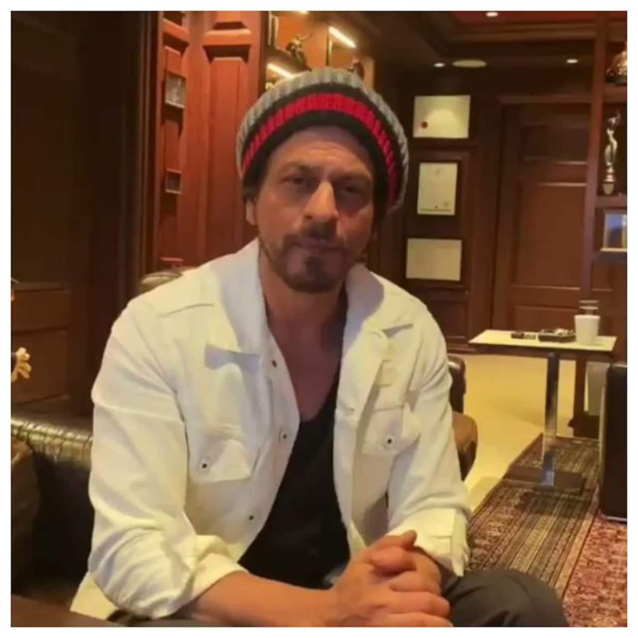Coronavirus pandemic: Shah Rukh Khan urges fans to stay indoors in new video