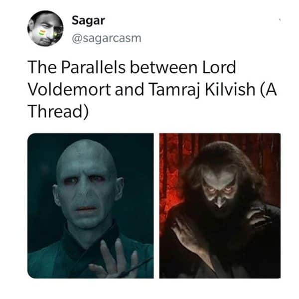 Harry Potter's Voldemort vs Shaktimaan's Tamraj Kilvish – a genius  Instagrammer noted similarities between the two iconic villains and it is  MIND-BLOWING!