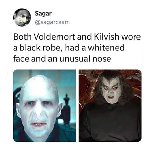 Harry Potter S Voldemort Vs Shaktimaan S Tamraj Kilvish A Genius Instagrammer Noted Similarities Between The Two Iconic Villains And It Is Mind Blowing