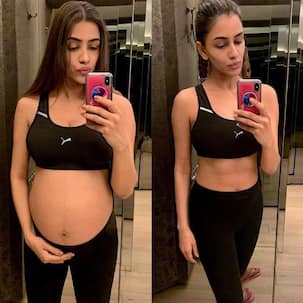 Smriti Khanna shares pre and post-pregnancy collage; says, 'Amazed at what the human body can do'