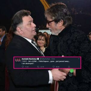 Rishi Kapoor की मृत्यु की खबर सुनकर टूट गए हैं बिग बी, ट्वीट करके कहा 'मैं बर्बाद हो गया...'
