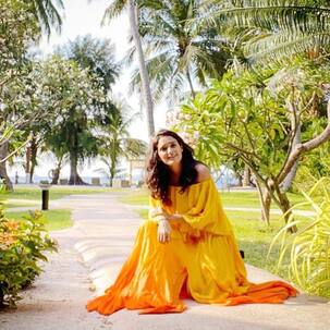 'Yeh Rishta Kya Kehlata Hai' अदाकारा पंखुड़ी अवस्थी हैं #GirlInYellow चैलेंज की सबसे बड़ी खिलाड़ी, देखें Photos