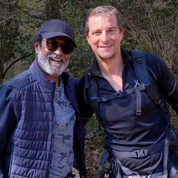 rajinikanth and bear grylls Into The Wild with Bear Grylls