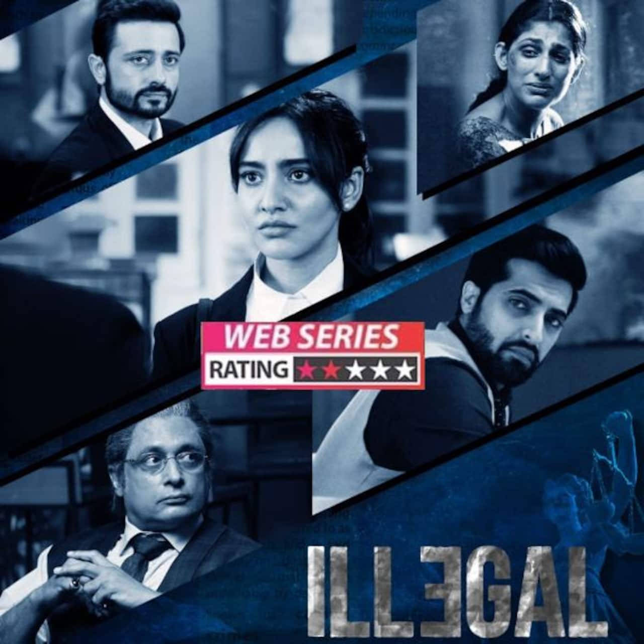 Illegal web series review Courtroom drama with very little legal work