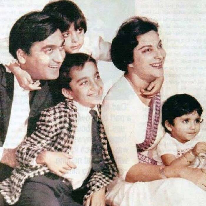 3 बच्चों के पैरेंट्स बने थे सुनील दत्त